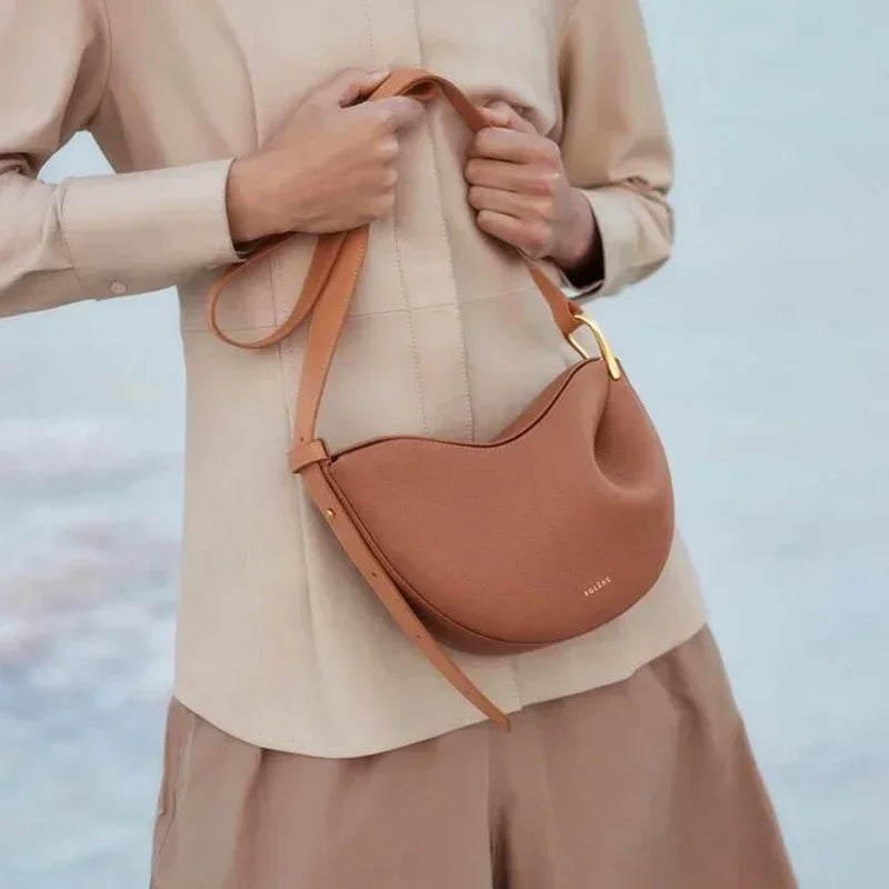 Tonca Genuine Leather Crossbody Bag
